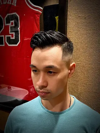 ショート メンズ 店長💈山田竜太 BARBERのヘアスタイル