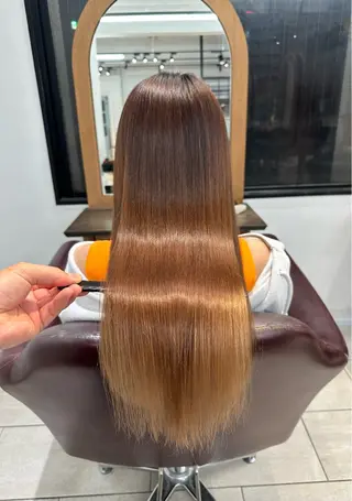 ロング 山口 琢也のヘアスタイル