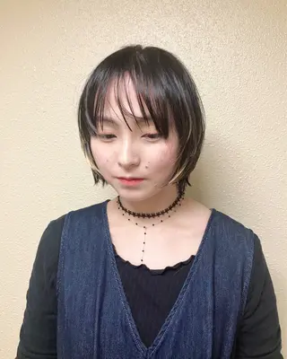 ショート fumikaブリーチ /デザインのヘアスタイル