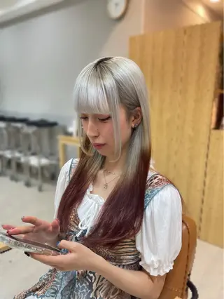 ロング トゥサリ/ 海外ヘア/レイヤーのヘアスタイル