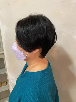 ショート 井上 日菜乃のヘアスタイル