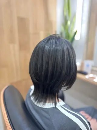 ミディアム カラー 多賀 順平のヘアスタイル