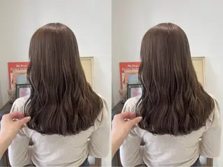 ロング カラー UNHAIR 元町三宮所属・植野 さくらのヘアスタイル