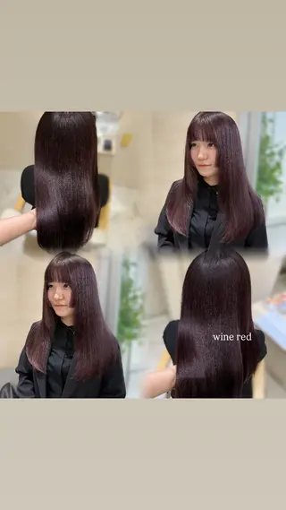 ロング Zina 熊本店 ワンホン/Juranのヘアスタイル