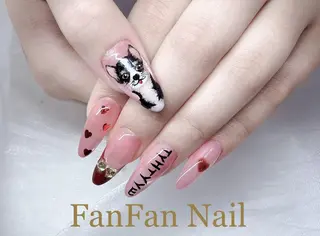 ネイル FanFan 長さ出し専門のネイルデザイン