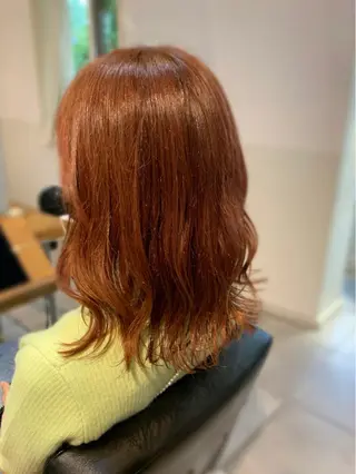 セミロング カラー 🤍🐰韓国ヘア/ レイヤー🤍菅原麻里のヘアスタイル