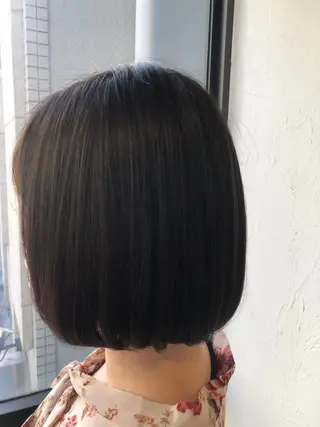 ショート カラー 髪質改善&ブリーチ 伊勢 祐一郎のヘアスタイル