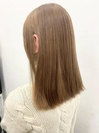 セミロング カラー ヘアアレンジ メンズ ブリーチ　ハイトーン 特化🌈フジタハルキのヘアスタイル
