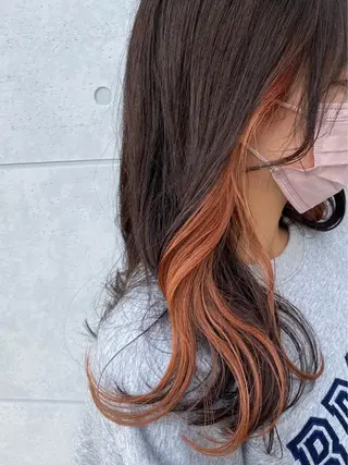 ロング 川村 涼介のヘアスタイル