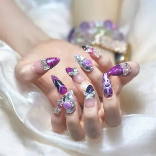 ネイル princess👑 木戸　唯のネイルデザイン