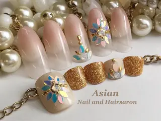 ネイル Asian  池袋店 アジアンのネイルデザイン