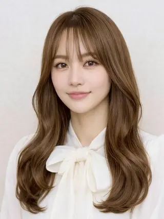 ロング Ø choir川崎 髪質改善&ヘッドスパのヘアスタイル