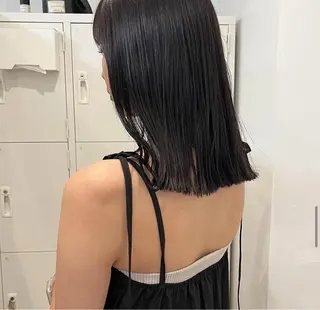 セミロング 伊澤 紗弥のヘアスタイル