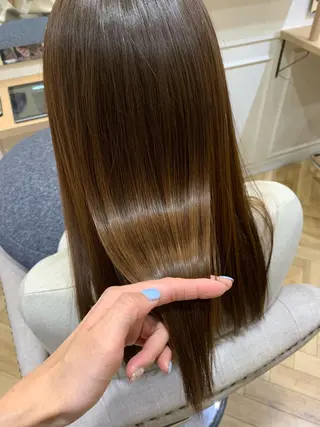 セミロング 大人韓国ヘア🎀 しょうこLuanaのヘアスタイル