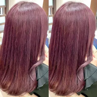 カラー ヘアメ🎀推しカラー 🥣横浜/しほ🧸のヘアスタイル