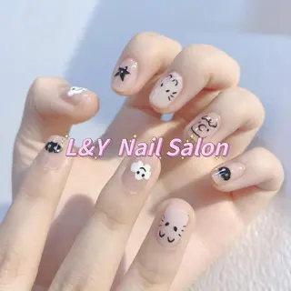ネイル L&Y Nail🎀 思雪のネイルデザイン