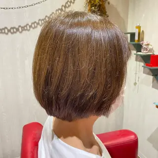 ミディアム 木宮 美緒のヘアスタイル