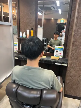 ミディアム メンズ 清水 寧生のヘアスタイル