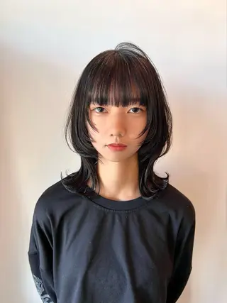 ミディアム WATANABE MISAKIのヘアスタイル