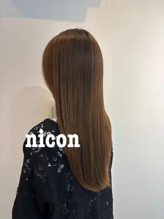 ロング 髪質改善 ヘッドスパのヘアスタイル