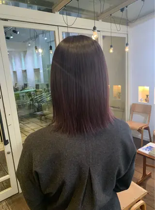 ミディアム カラー Make's表参道 らら🌼のヘアスタイル