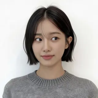 ショート ゆうさ │ ボブ 髪質改善ストレートのヘアスタイル