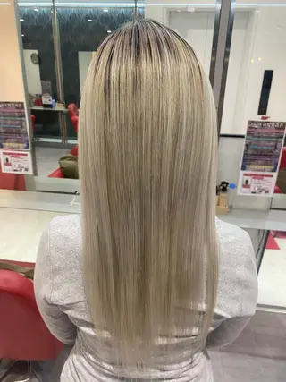 ロング ハイライト&ブリーチ 💇🏼‍♀MAHOのヘアスタイル