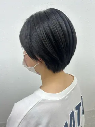 ショート ダブルスキルエクステ /羽エクステ白石宇由のヘアスタイル