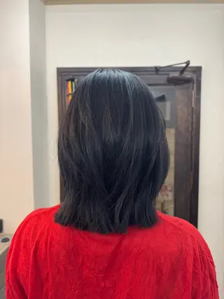 ミディアム 🧤ル ウ🧤のヘアスタイル