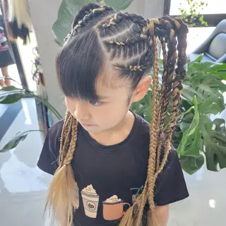 ヘアアレンジ キッズ ESTELA... OHARA のヘアスタイル