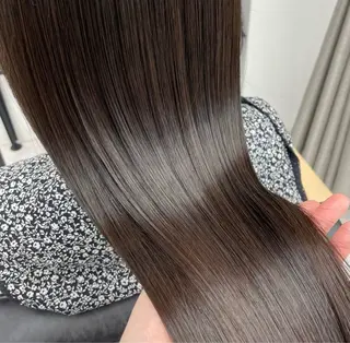 セミロング カラー パーマ ヘアアレンジ メンズ mona/ ストレートスタイル✨のヘアスタイル