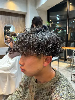 パーマ メンズ メンズ特化ニュアンス パーマ　RYOのヘアスタイル