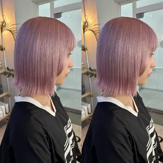 ショート カラー yori SAPPORO所属・yoriダブルカラー 代表すがわらのヘアスタイル