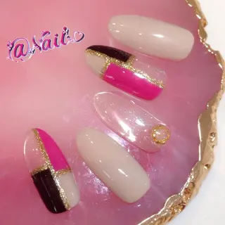 ネイル 小尾 栞のネイルデザイン