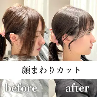 ミディアム カラー レイヤー専門家 ダブルカラー修のヘアスタイル