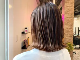 カラー ヘアカラー&縮毛矯正 STAR☆RIVERのヘアスタイル