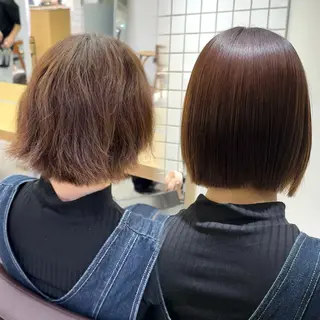 ミディアム 縮毛矯正特化/ 髪質改善/菊地菜々美のヘアスタイル