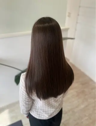 ロング ボブ/艶髪 soleilrukaのヘアスタイル