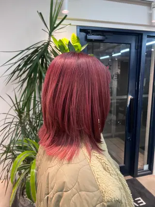 ミディアム 山中 欧輔のヘアスタイル