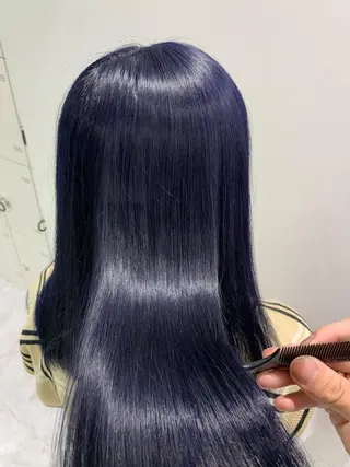 セミロング I S所属・🪞透明感カラー🫧 縮毛矯正🥇かずきのヘアスタイル