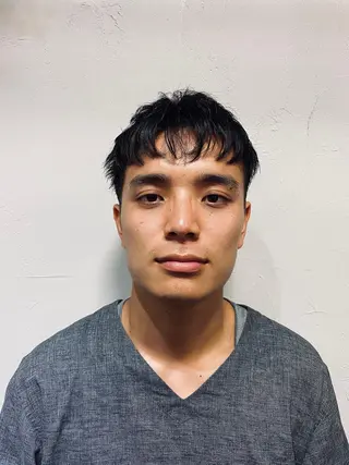 ショート メンズ 宮腰 瑠果のヘアスタイル