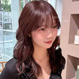 ミディアム Unami 表参道　Mayukiのヘアスタイル