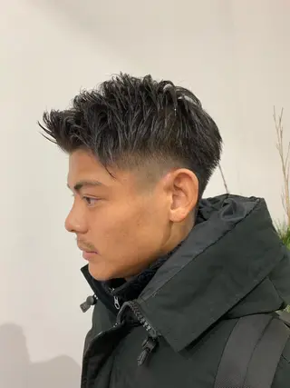 ショート メンズ 西村あきや トレンド韓国ヘアのヘアスタイル