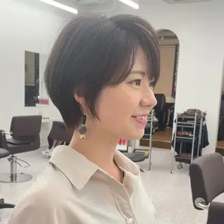 ショート 田中雄二 新潟駅南/BAEのヘアスタイル