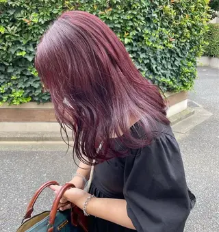 カラー 🍒暖色カラー🍒 渋谷/YUUのヘアスタイル