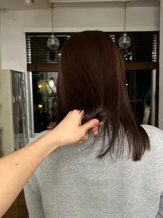 ミディアム 【CITA】 竹田　南生のヘアスタイル