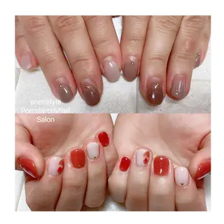 ショート ネイル 👑enen style👑のネイルデザイン