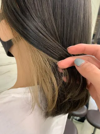 セミロング カラー 🫧ヒシダアキ taboo.i🫧のヘアスタイル