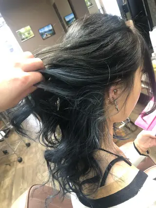 ロング カラー pep natsumiのヘアスタイル