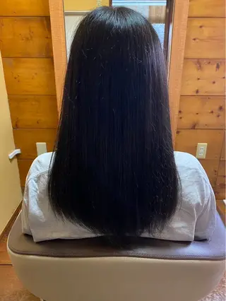 ミディアム カラー よしかわ あいか/京都美容室のヘアスタイル